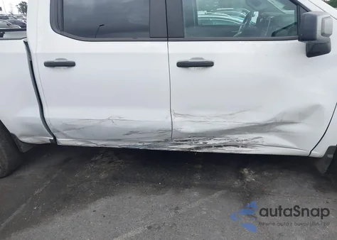 2025 Chevrolet Silverado 1500 4Wd Short Bed Custom из США, поврежденный, VIN 3GCPKBEK6SG229571